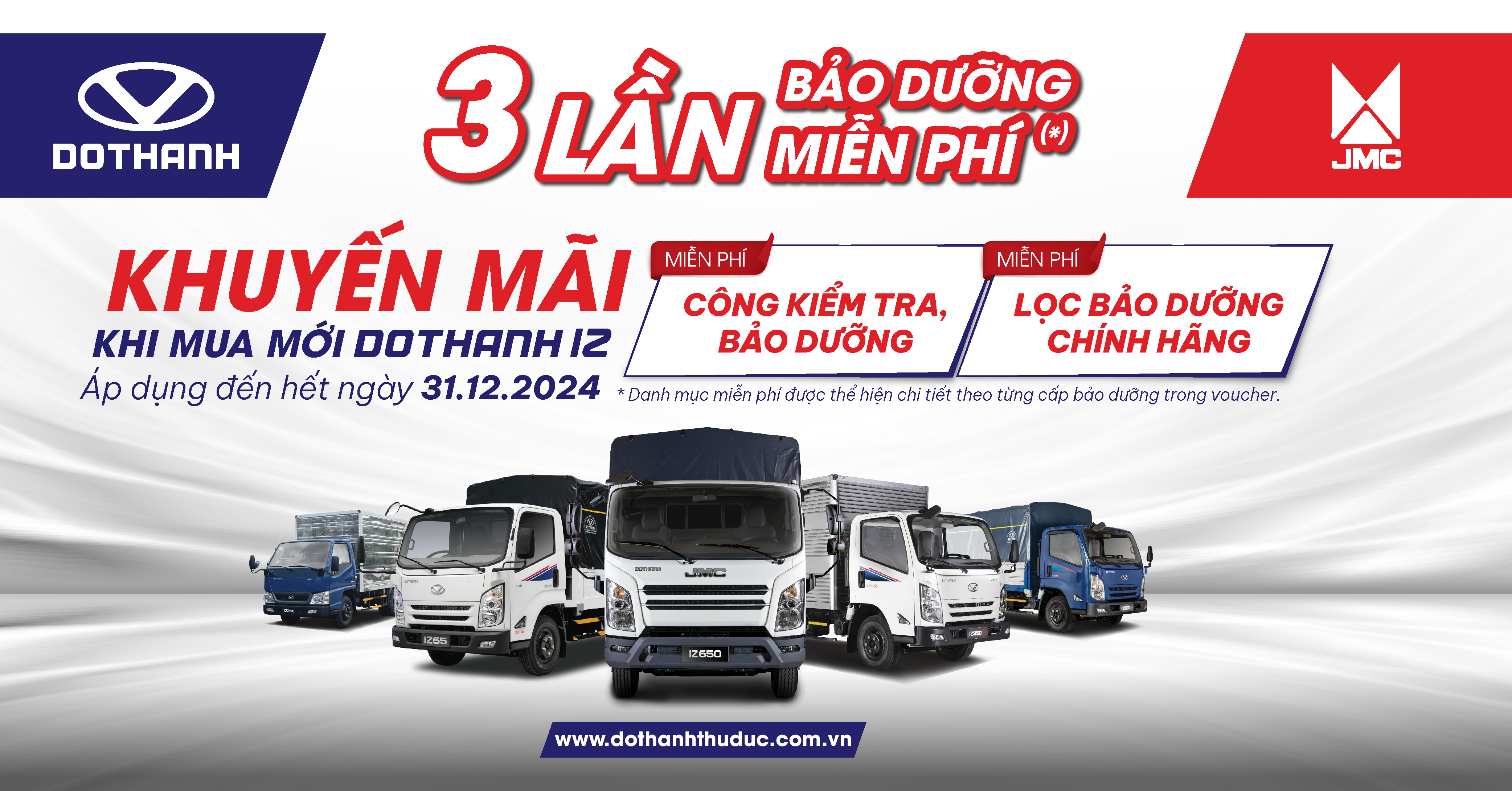 CƠ HỘI VÀNG CUỐI NĂM TẶNG 03 LẦN BẢO DƯỠNG MIỄN PHÍ