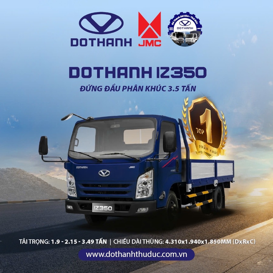 DOTHANH IZ350 Lựa Chọn Hàng Đầu Phân Khúc 3.5 Tấn