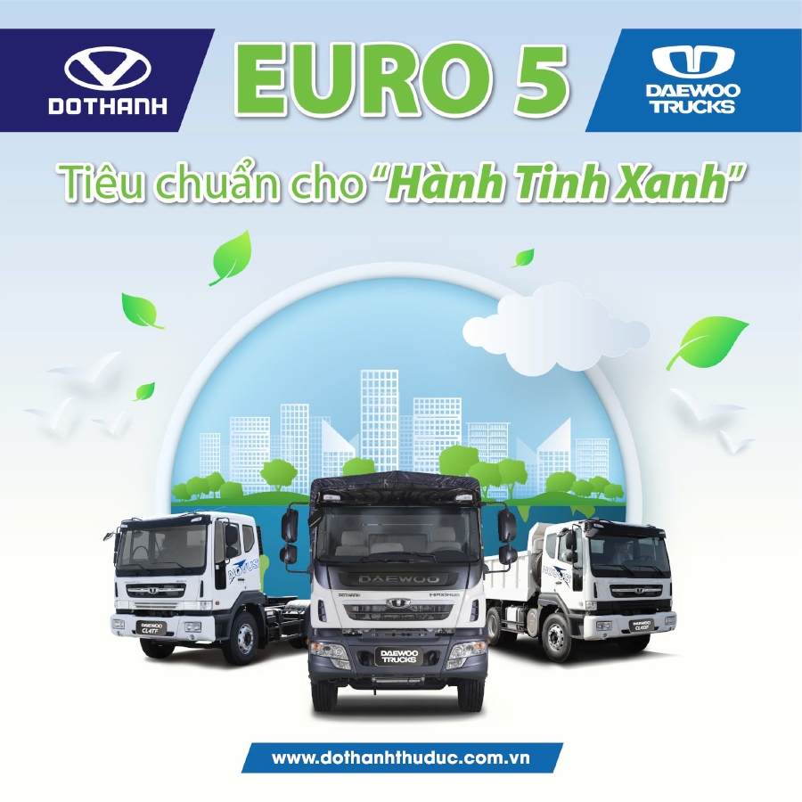 EURO 5 - Chuẩn Mực Mới Cho Môi Trường Xanh