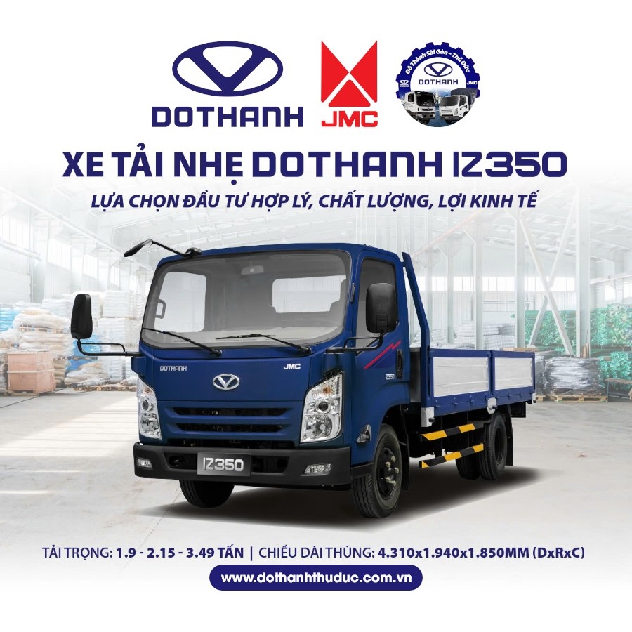 XE TẢI NHẸ DOTHANH IZ350